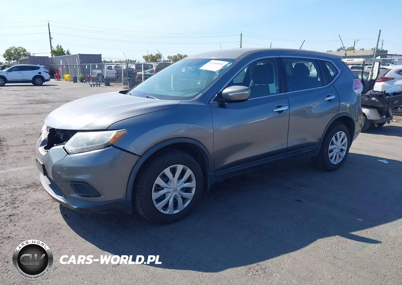 2015 Nissan Rogue S VIN:KNMAT2MTXFP560183 - 2