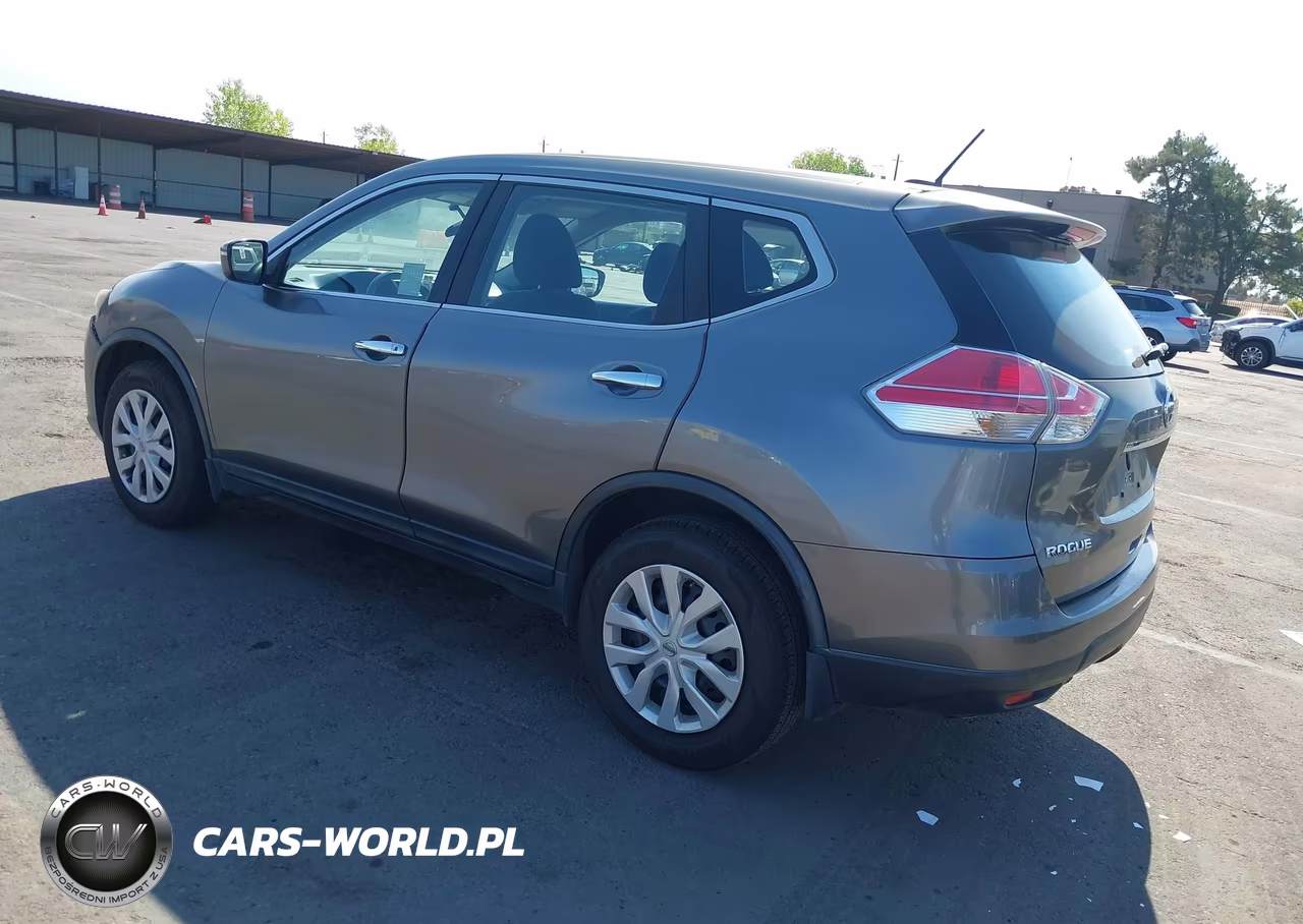 2015 Nissan Rogue S VIN:KNMAT2MTXFP560183 - 3