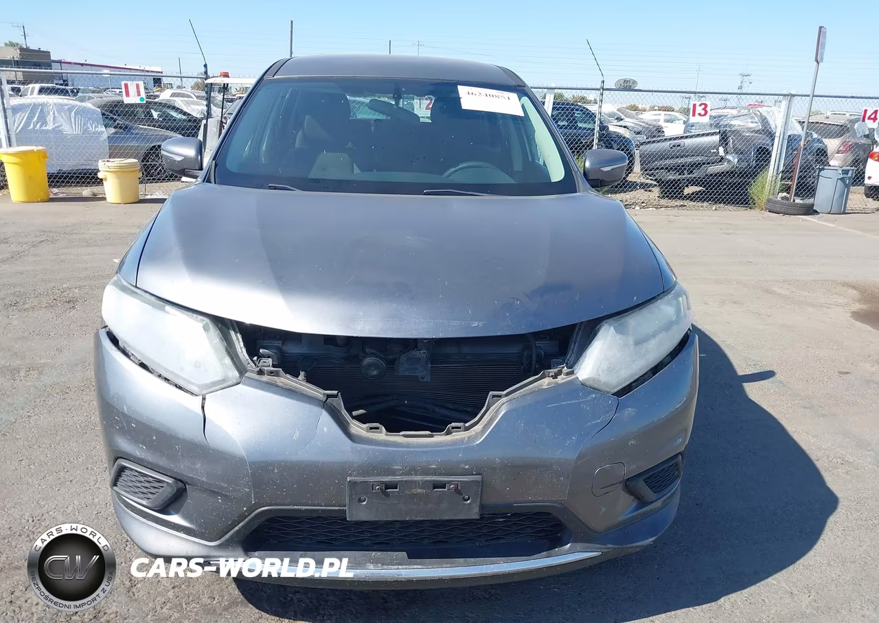 2015 Nissan Rogue S VIN:KNMAT2MTXFP560183 - 6