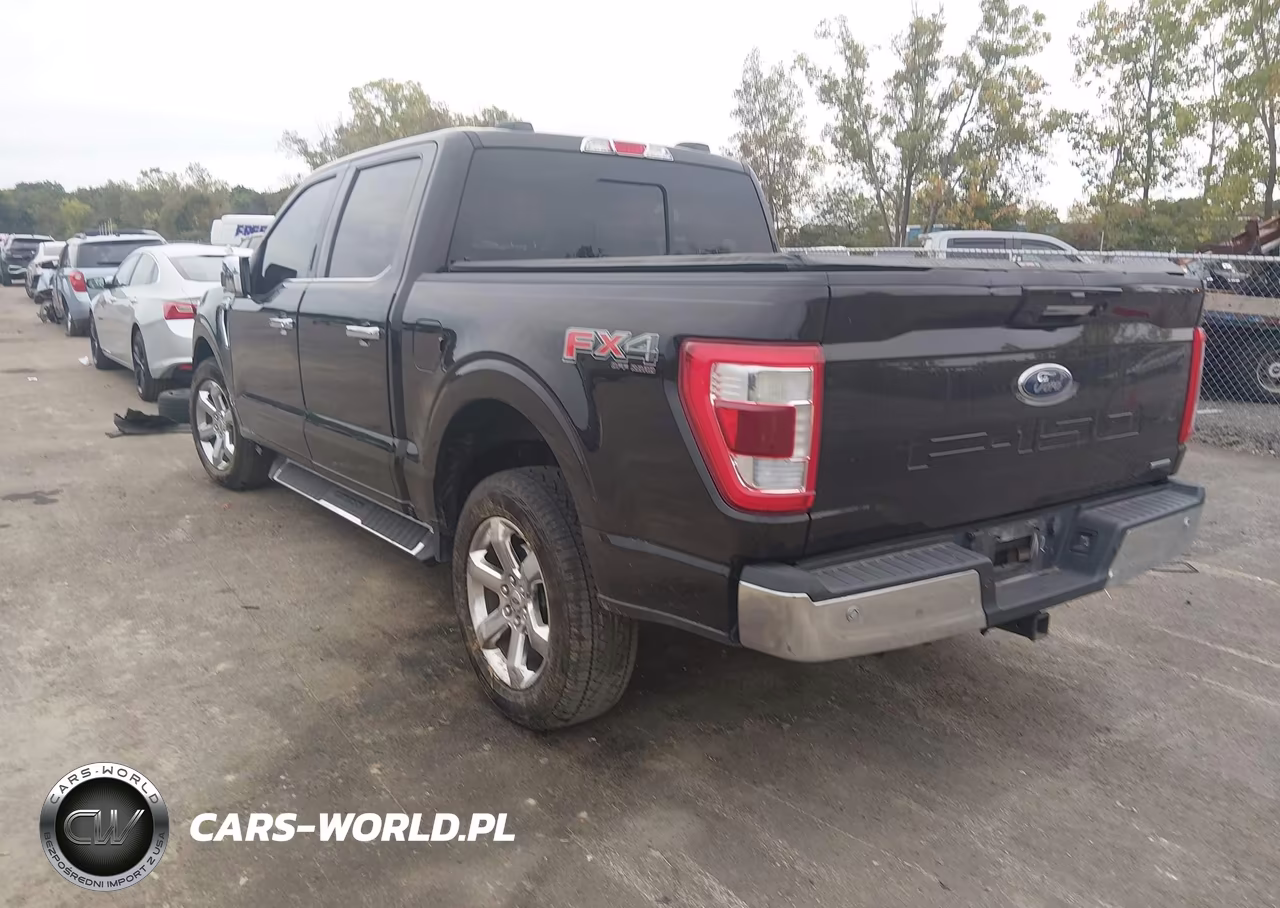 2021 Ford F-150 Lariat VIN:1FTFW1E87MFA03011 - 3