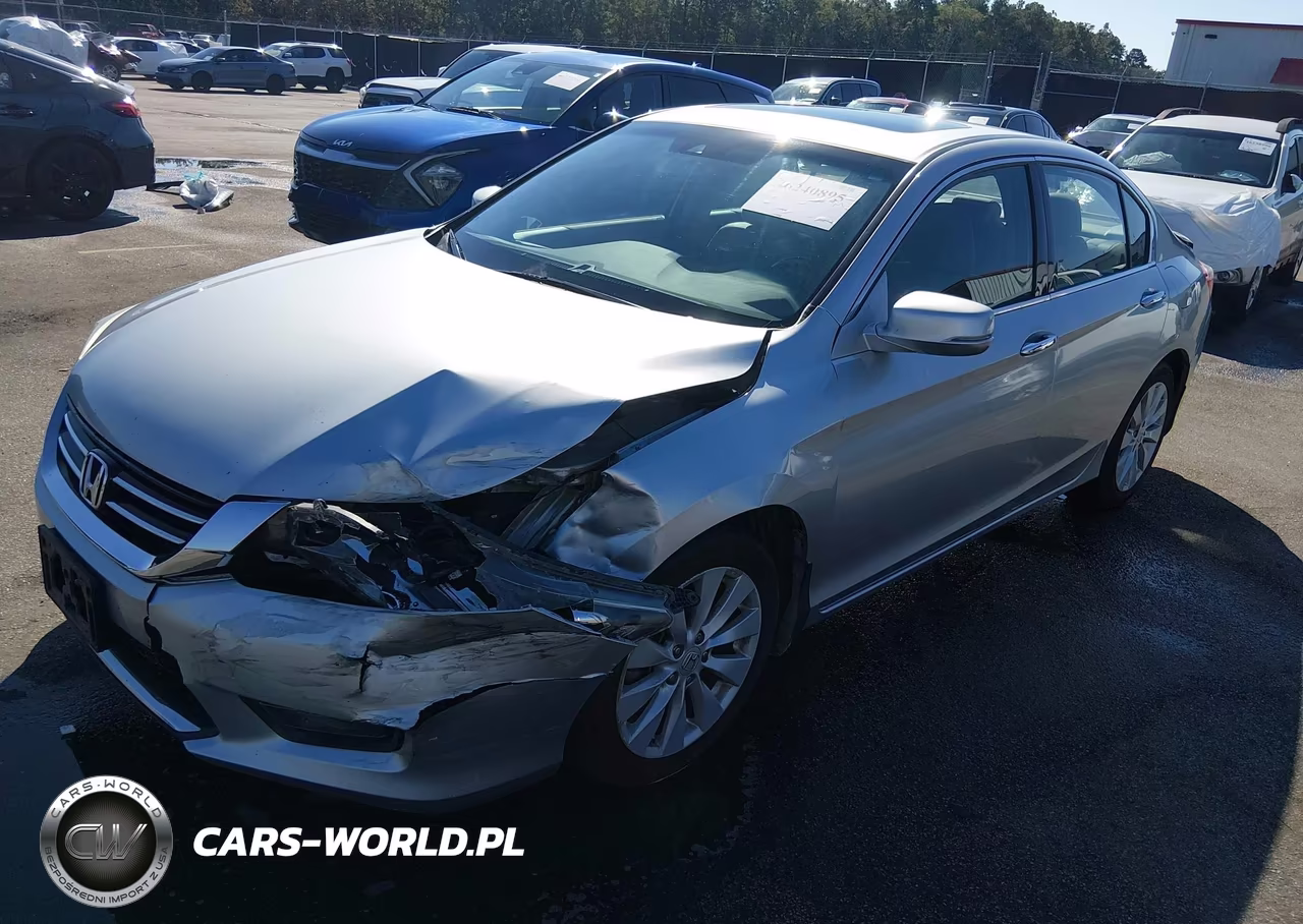 2014 Honda Accord Ex-L V-6 VIN:1HGCR3F85EA035640 - 2