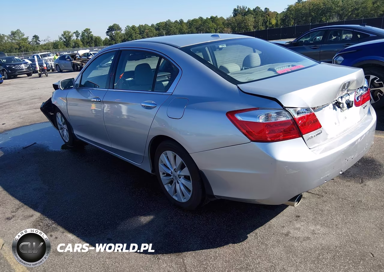 2014 Honda Accord Ex-L V-6 VIN:1HGCR3F85EA035640 - 3