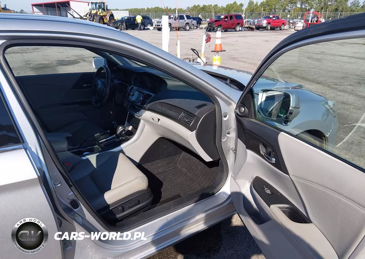 2014 Honda Accord Ex-L V-6 VIN:1HGCR3F85EA035640 - 5