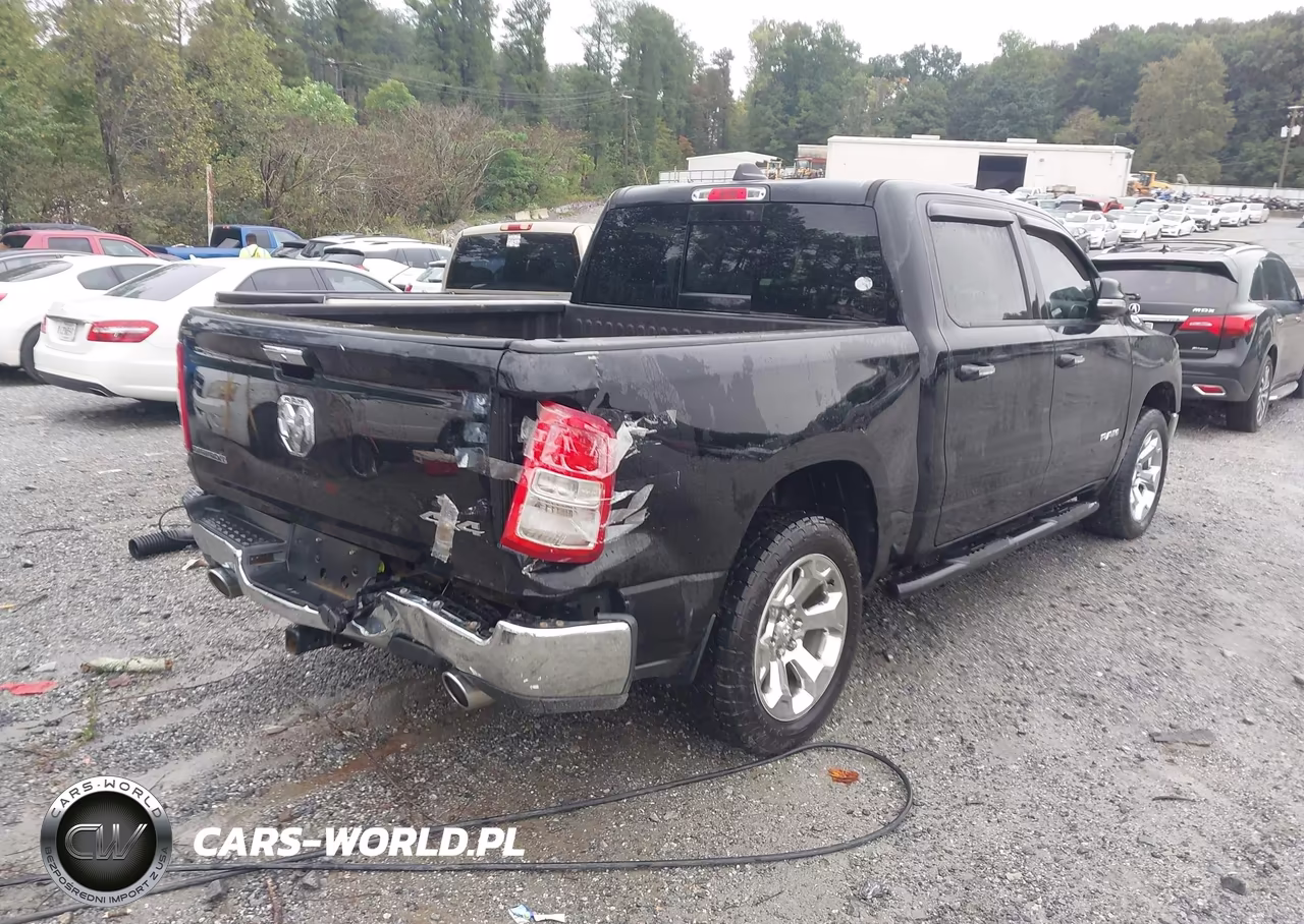 2019 Ram 1500 Big Horn-Lone Star 4X4 5'7 Box VIN:1C6SRFFT1KN810334 - 4