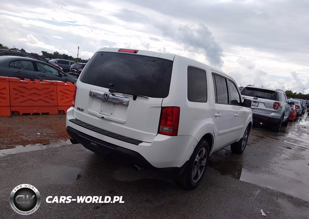 2014 Honda Pilot Ex-L VIN:5FNYF3H59EB011669 - 4