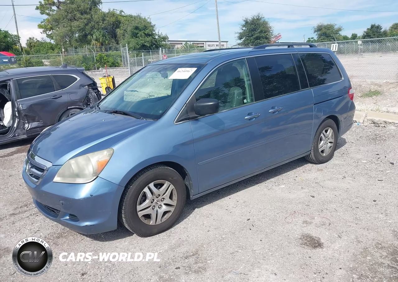 2006 Honda Odyssey Ex-L VIN:5FNRL38686B040717 - 2
