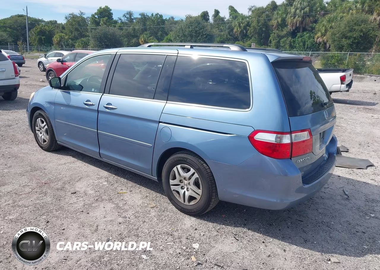 2006 Honda Odyssey Ex-L VIN:5FNRL38686B040717 - 3