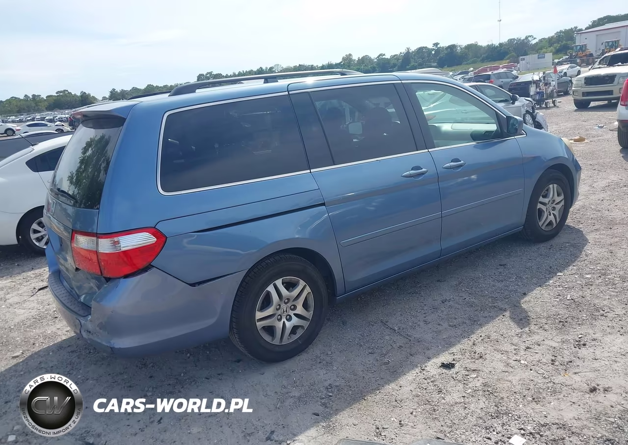 2006 Honda Odyssey Ex-L VIN:5FNRL38686B040717 - 4
