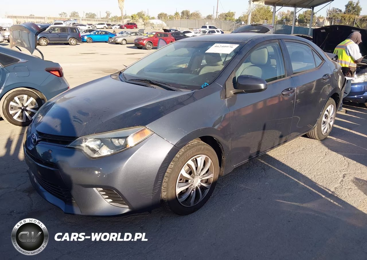 2016 Toyota Corolla Le VIN:5YFBURHE6GP396081 - 2
