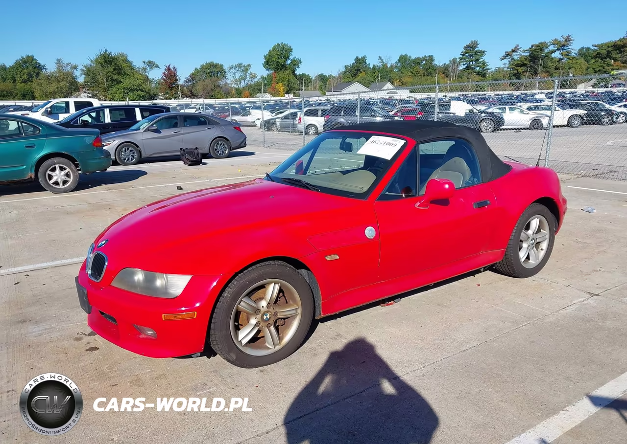 2000 BMW Z3 2.3 VIN:4USCH9348YLF84907 - 2