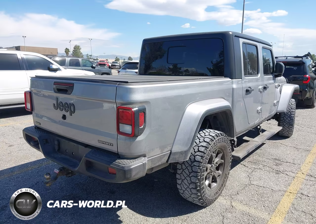 2021 Jeep Gladiator Sport S 4X4 VIN:1C6JJTAM4ML541892 - 4