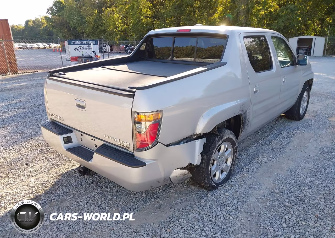 2006 Honda Ridgeline Rtl VIN:2HJYK16586H546261 - 6