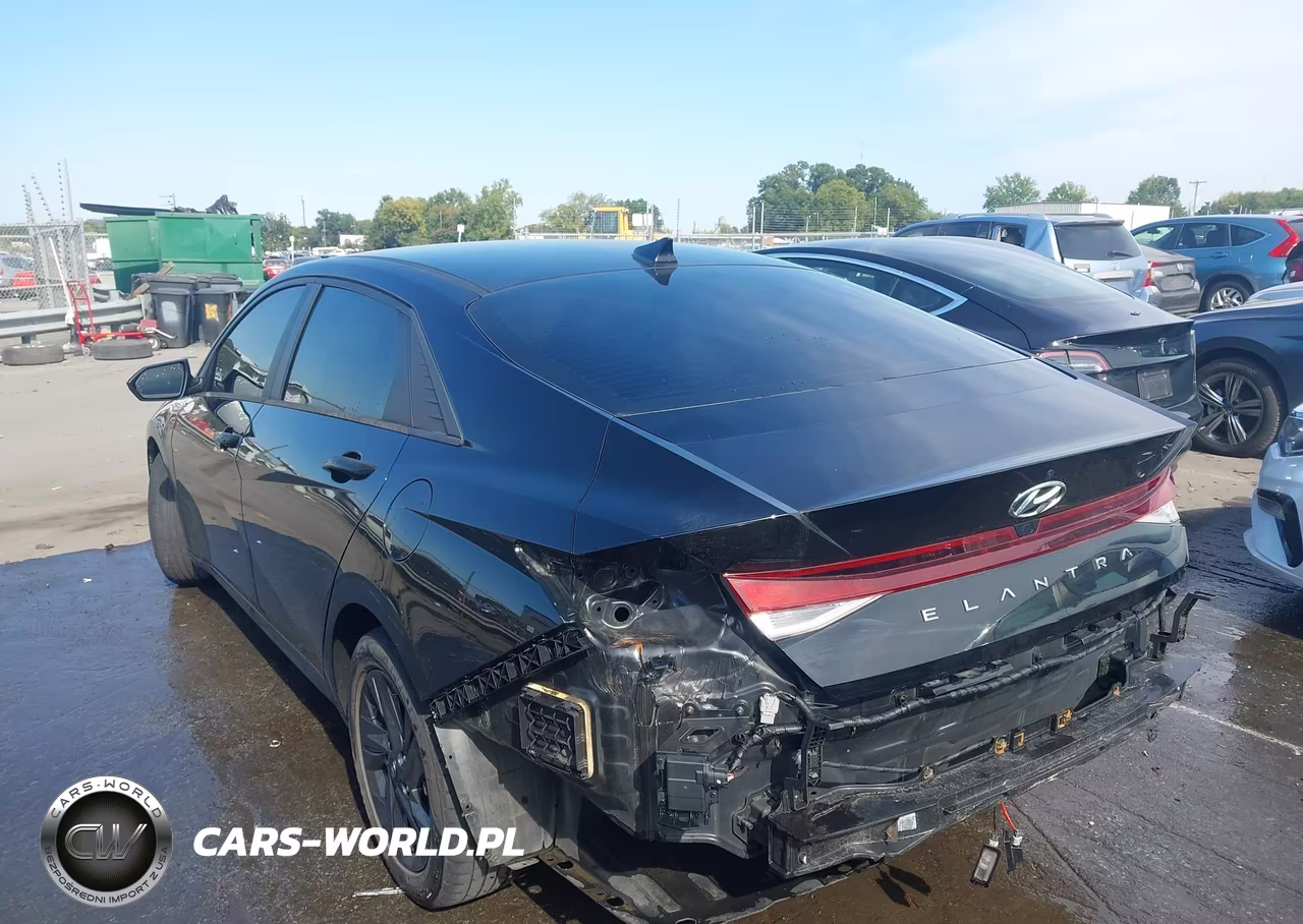 2021 Hyundai Elantra Sel VIN:5NPLS4AGXMH005659 - 3