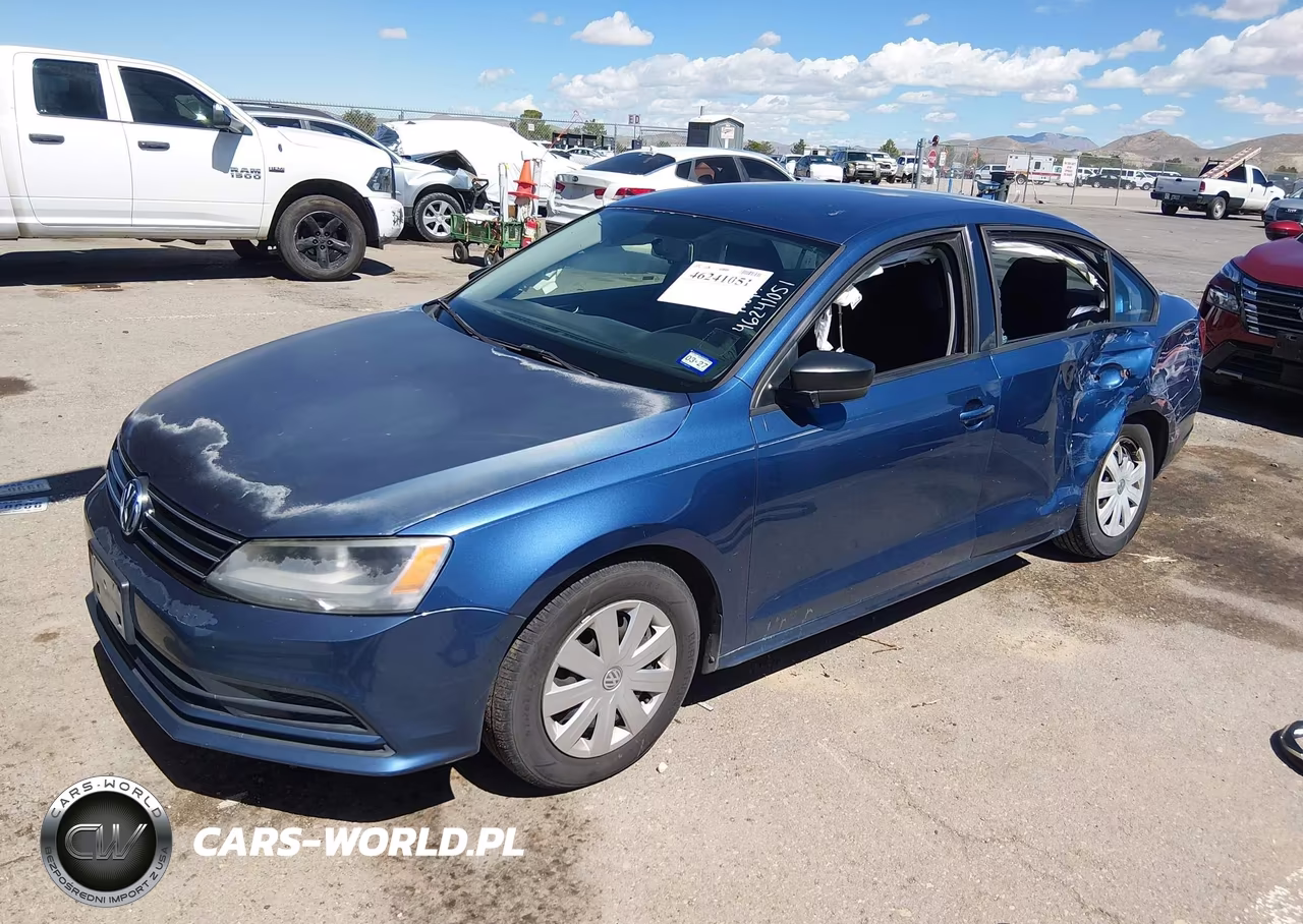 2015 Volkswagen Jetta 2.0L S VIN:3VW2K7AJ0FM260758 - 2