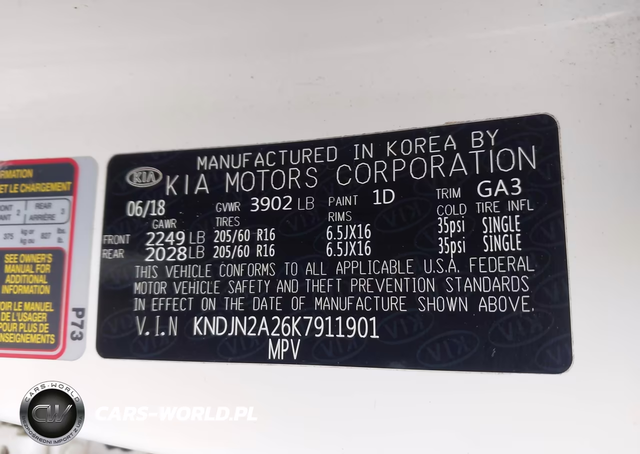 2019 Kia Soul VIN:KNDJN2A26K7911901 - 9