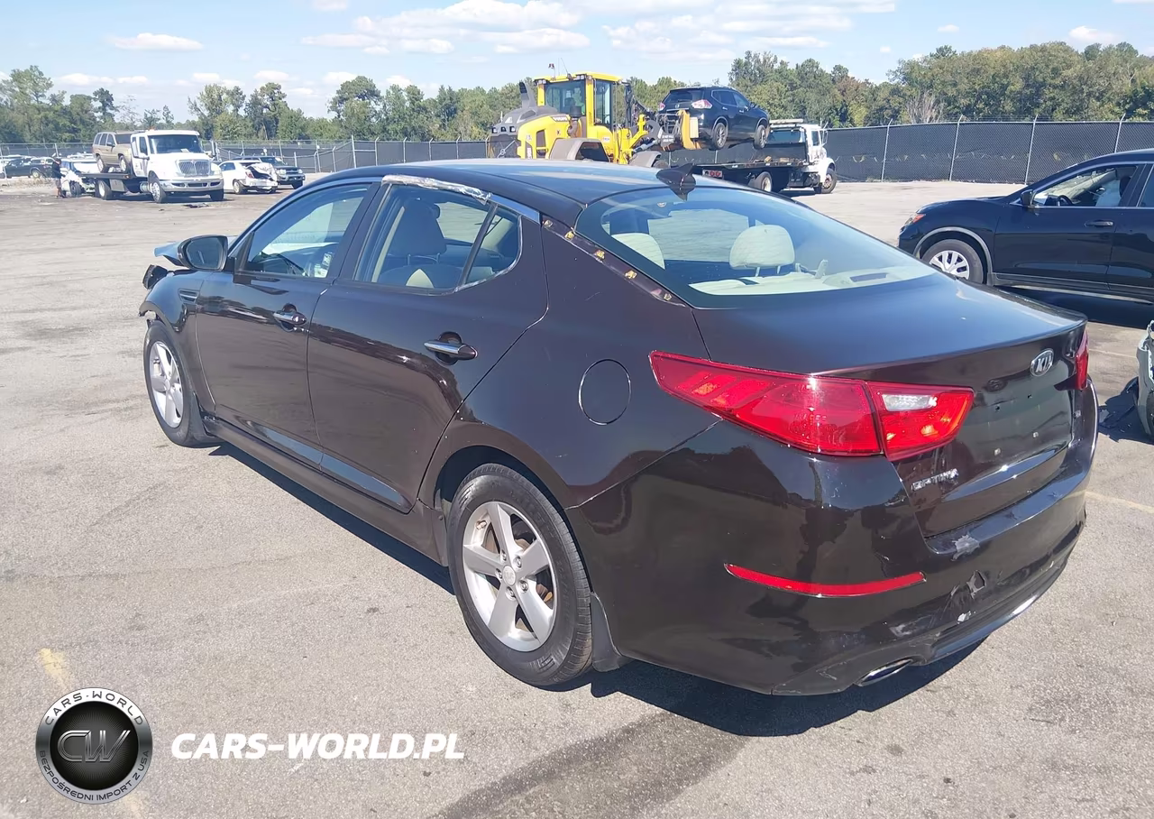 2015 Kia Optima Lx VIN:5XXGM4A71FG380141 - 3