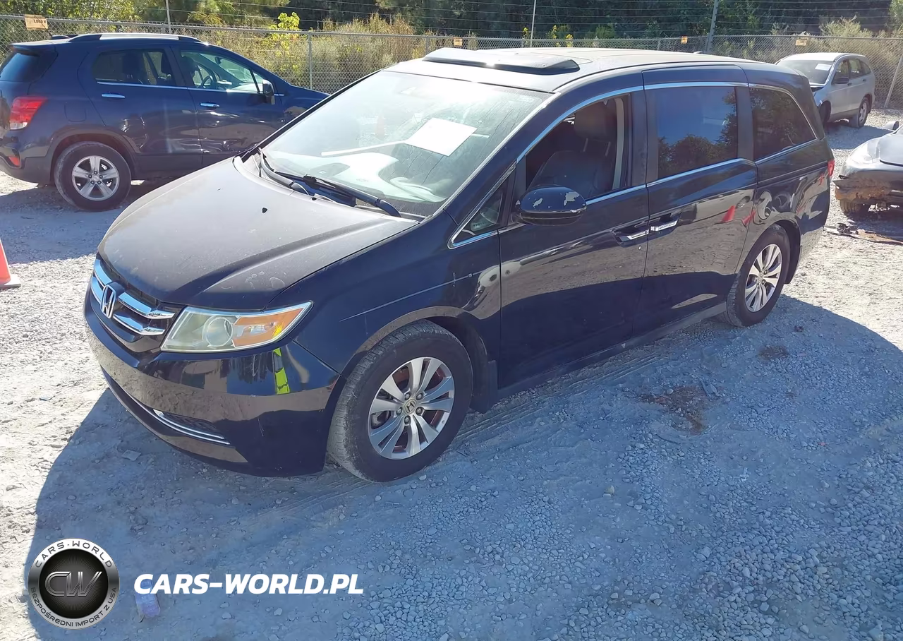2015 Honda Odyssey Ex-L VIN:5FNRL5H60FB055997 - 2