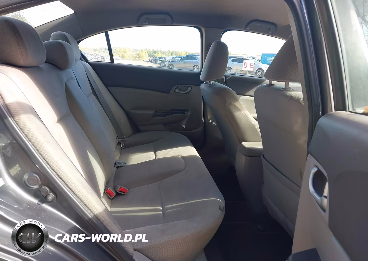 2012 Honda Civic Lx VIN:19XFB2F54CE374447 - 8