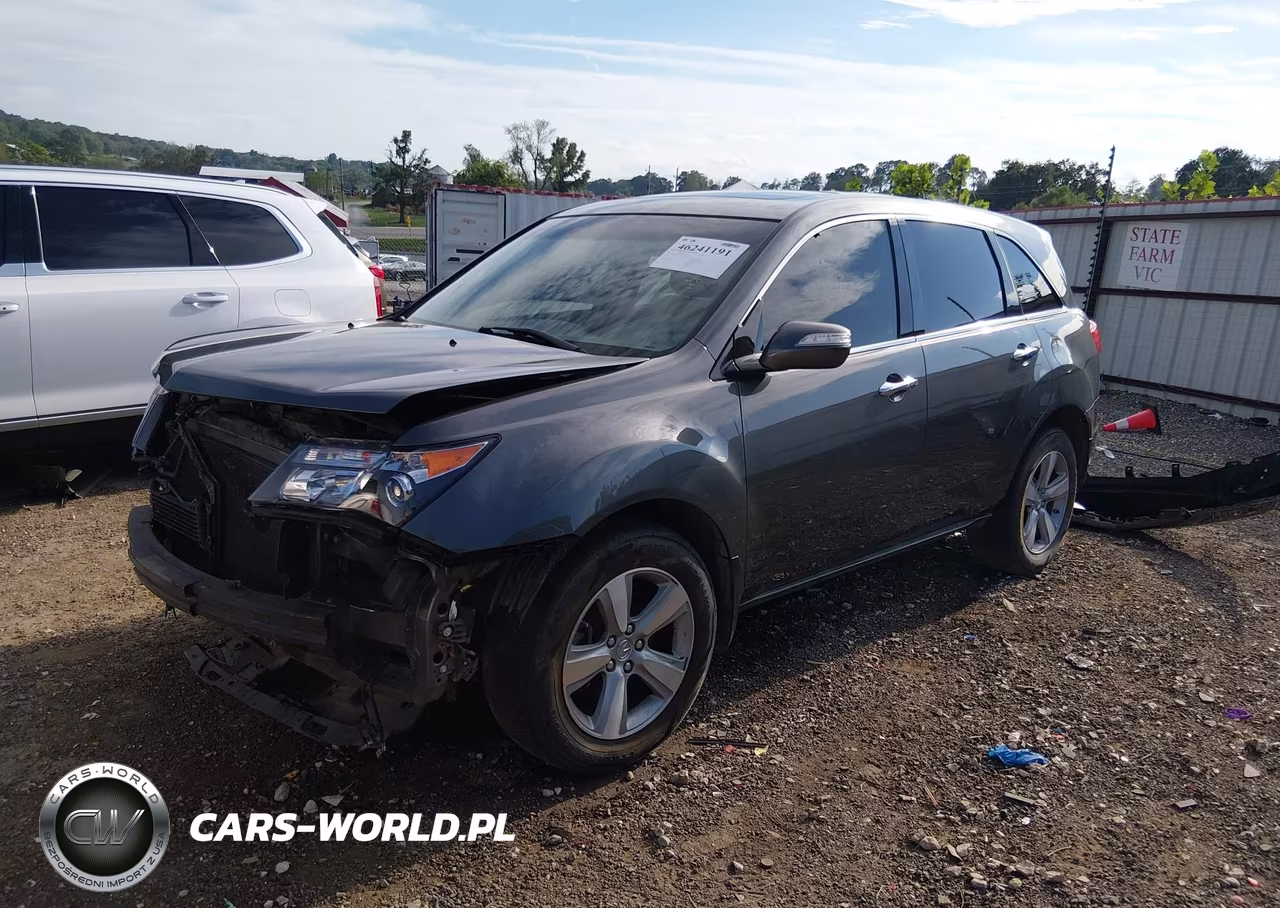 2012 Acura Mdx VIN:2HNYD2H24CH543239 - 2