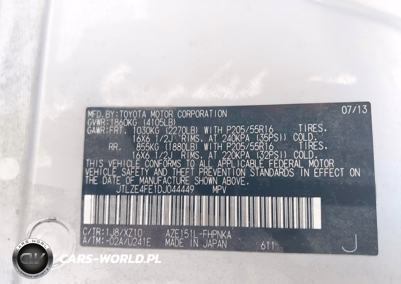 2013 Scion Xb 10 Series VIN:JTLZE4FE1DJ044449 - 9