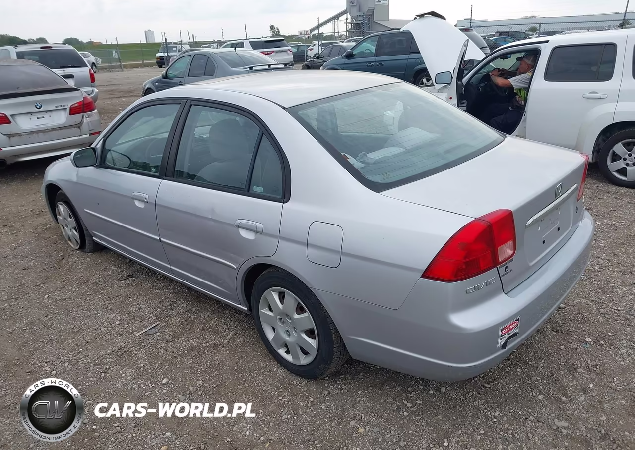 2001 Honda Civic Ex VIN:1HGES26771L010736 - 3