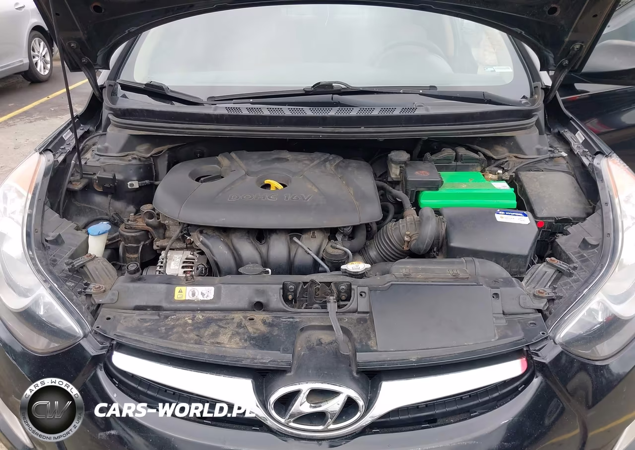 2013 Hyundai Elantra Gls VIN:KMHDH4AE2DU796076 - 10
