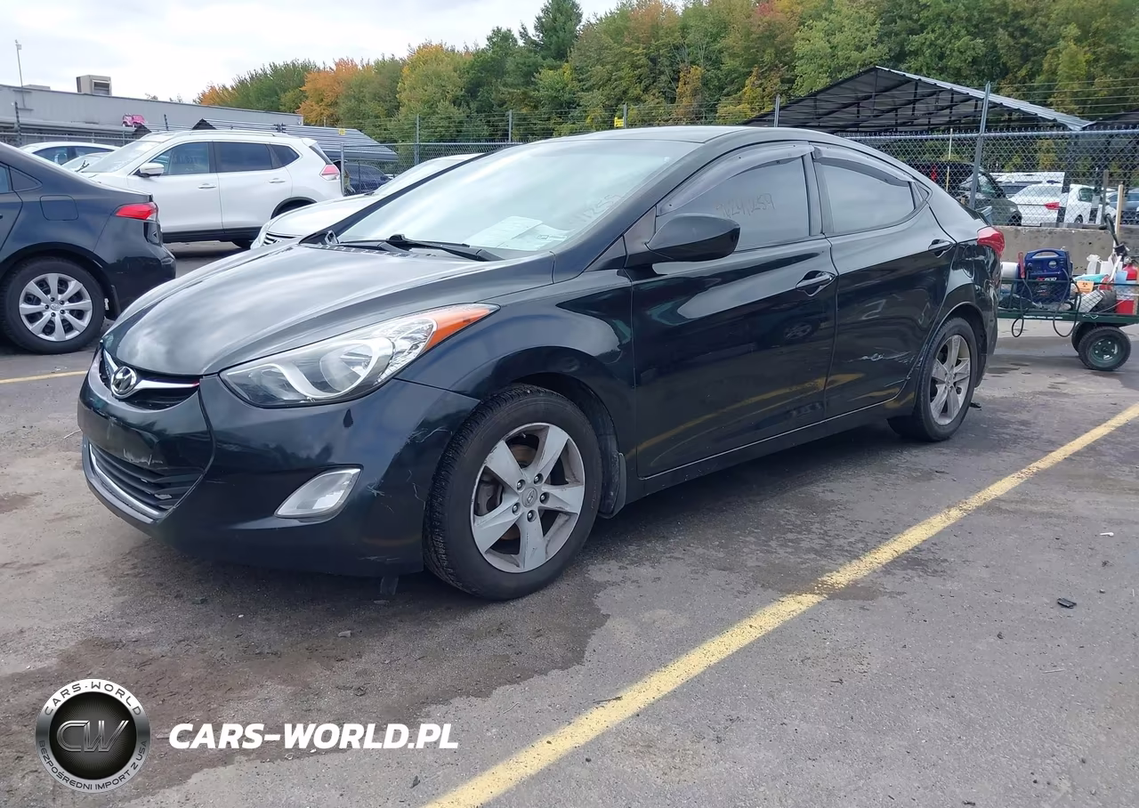 2013 Hyundai Elantra Gls VIN:KMHDH4AE2DU796076 - 2