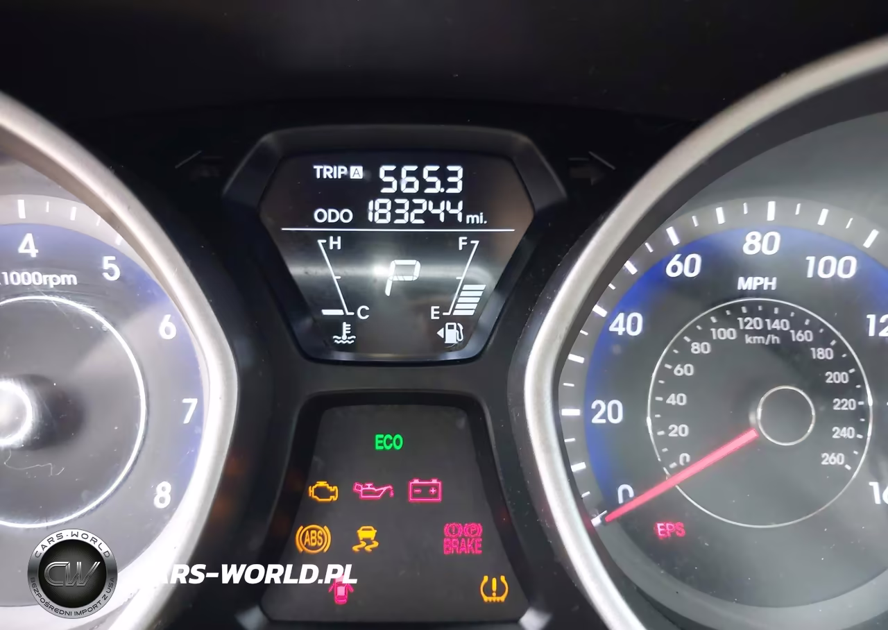 2013 Hyundai Elantra Gls VIN:KMHDH4AE2DU796076 - 7