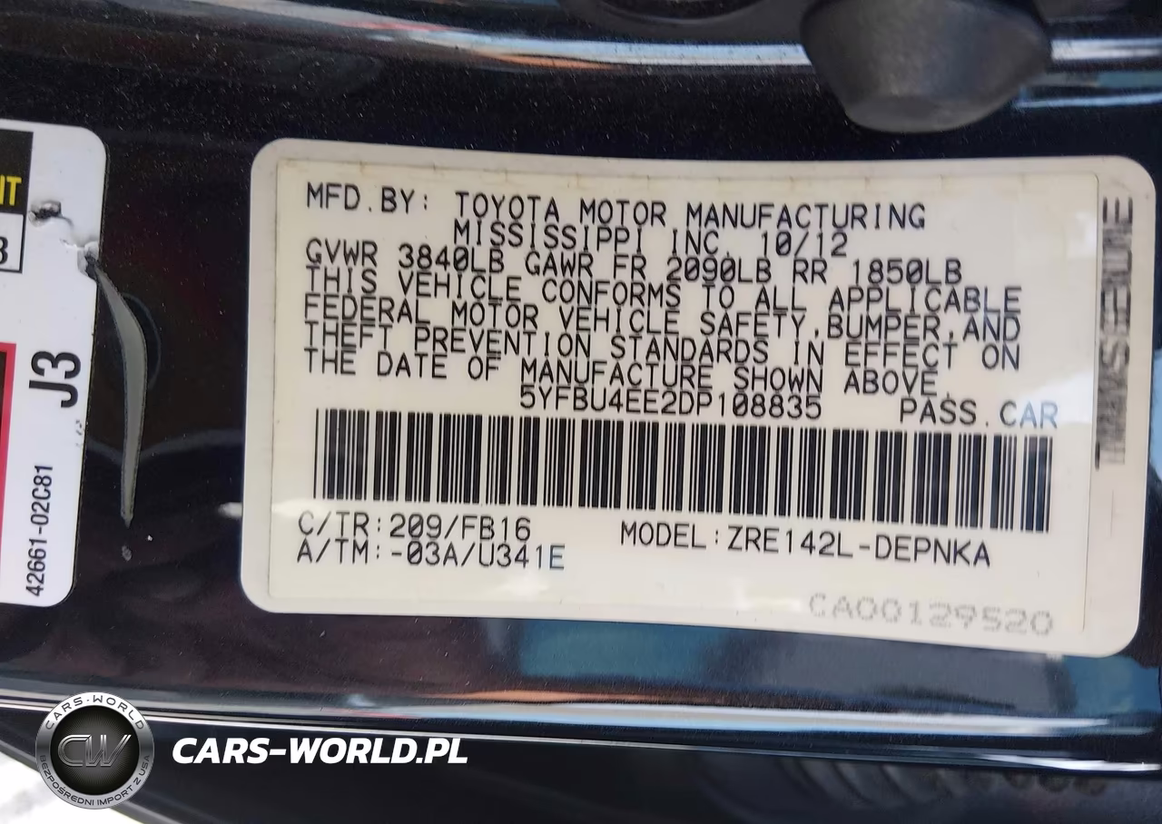 2013 Toyota Corolla Le VIN:5YFBU4EE2DP108835 - 17