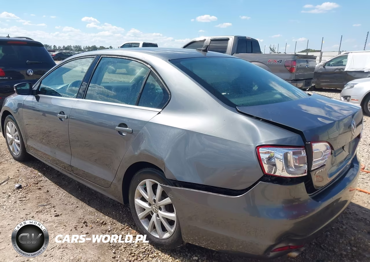 2013 Volkswagen Jetta 2.5L Se VIN:3VWDX7AJXDM451725 - 3