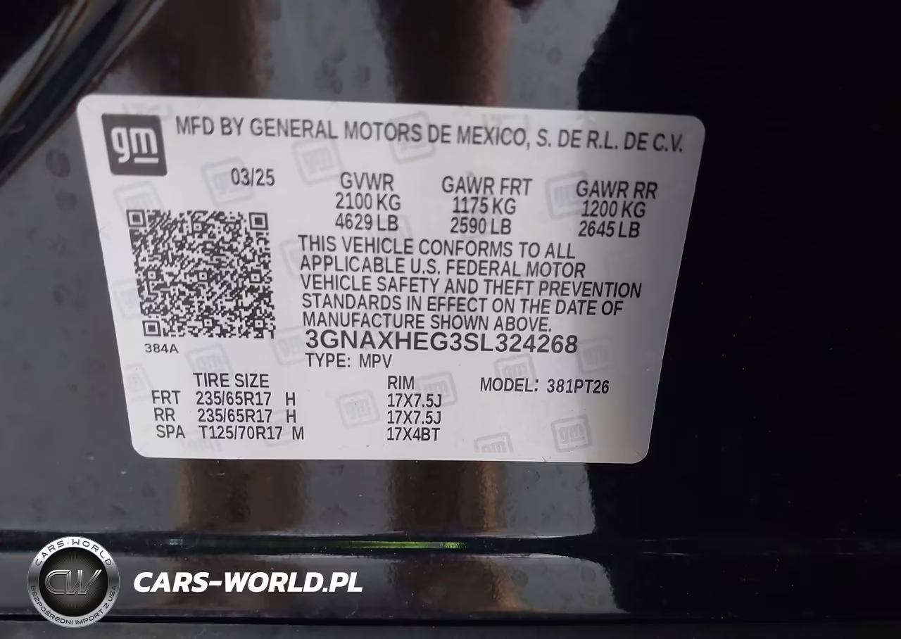 2025 Chevrolet Equinox Fwd Lt VIN:3GNAXHEG3SL324268 - 9