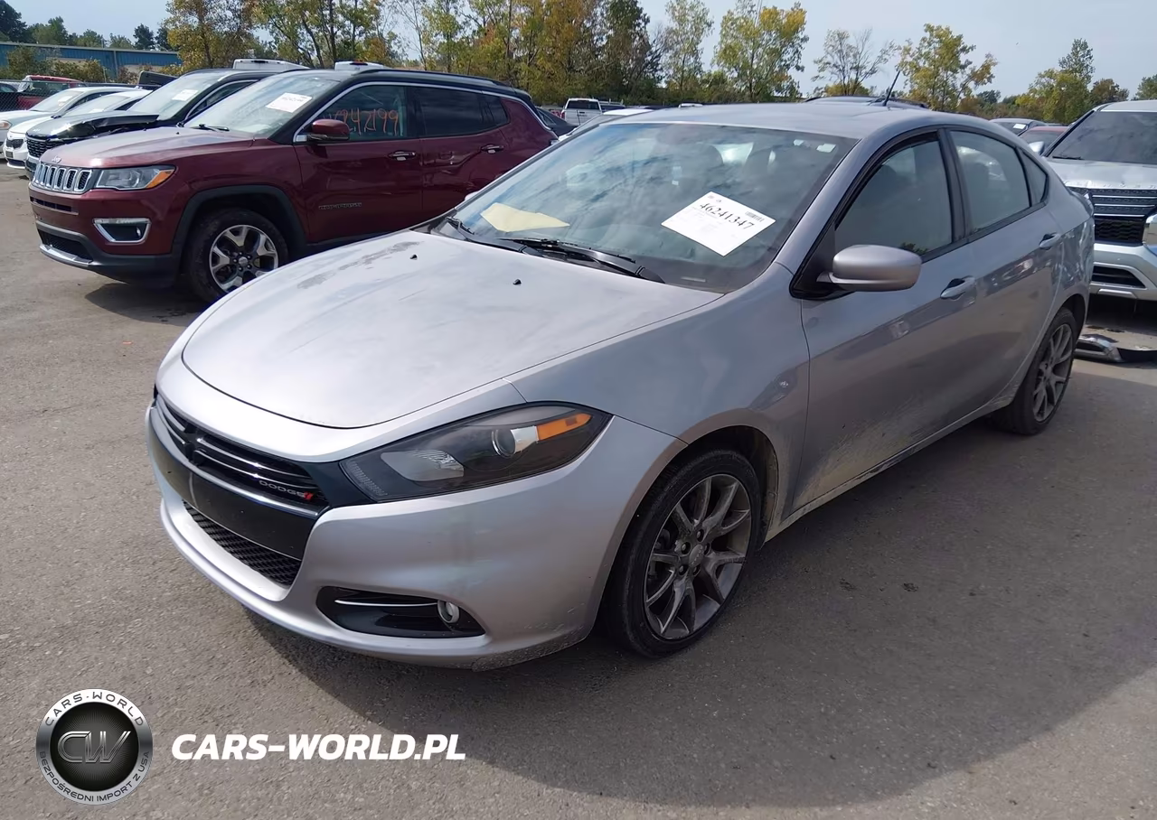 2014 Dodge Dart Sxt VIN:1C3CDFBB6ED909853 - 2