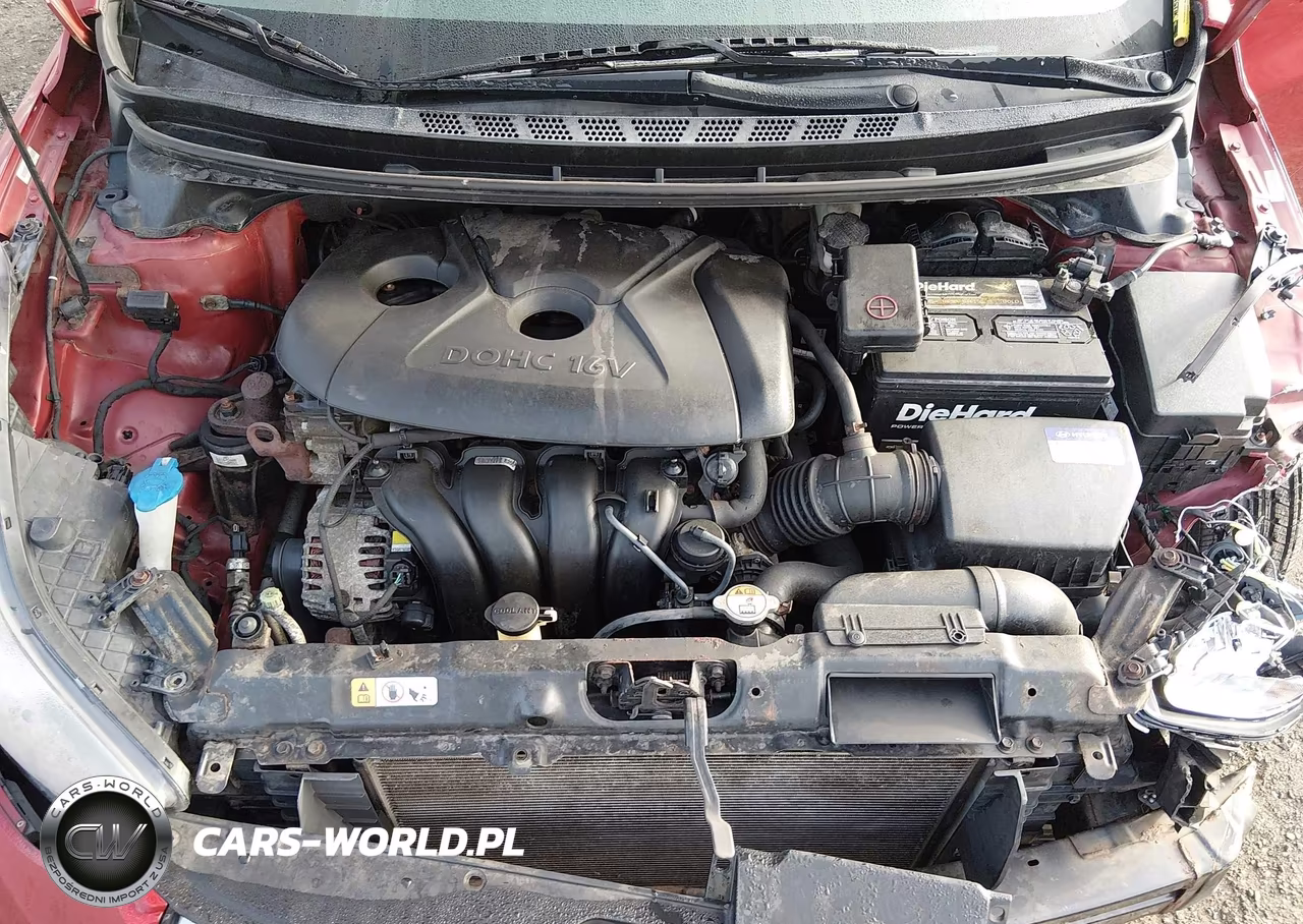 2012 Hyundai Elantra Gls (Ulsan Plant) VIN:KMHDH4AE1CU365582 - 10