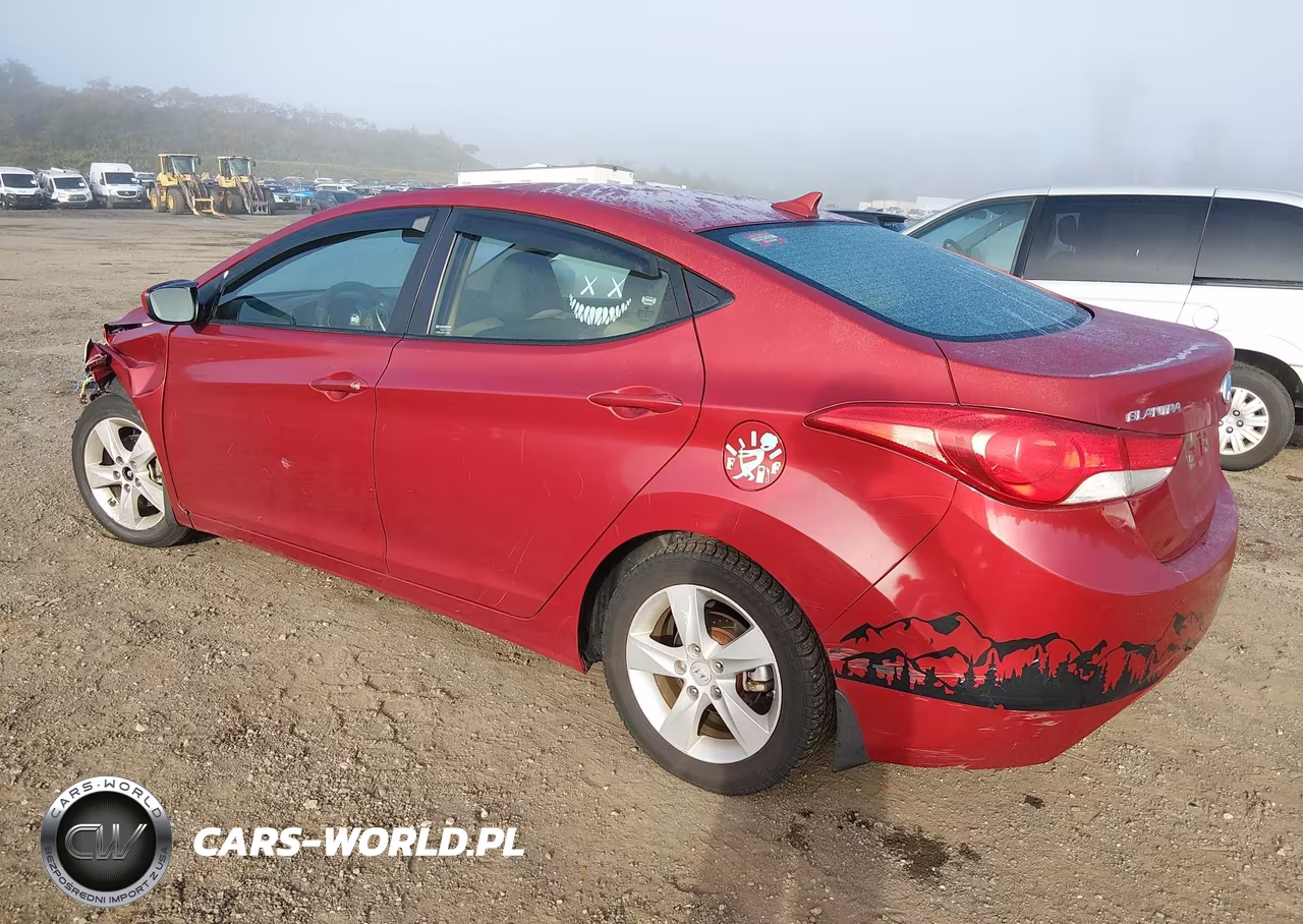 2012 Hyundai Elantra Gls (Ulsan Plant) VIN:KMHDH4AE1CU365582 - 3
