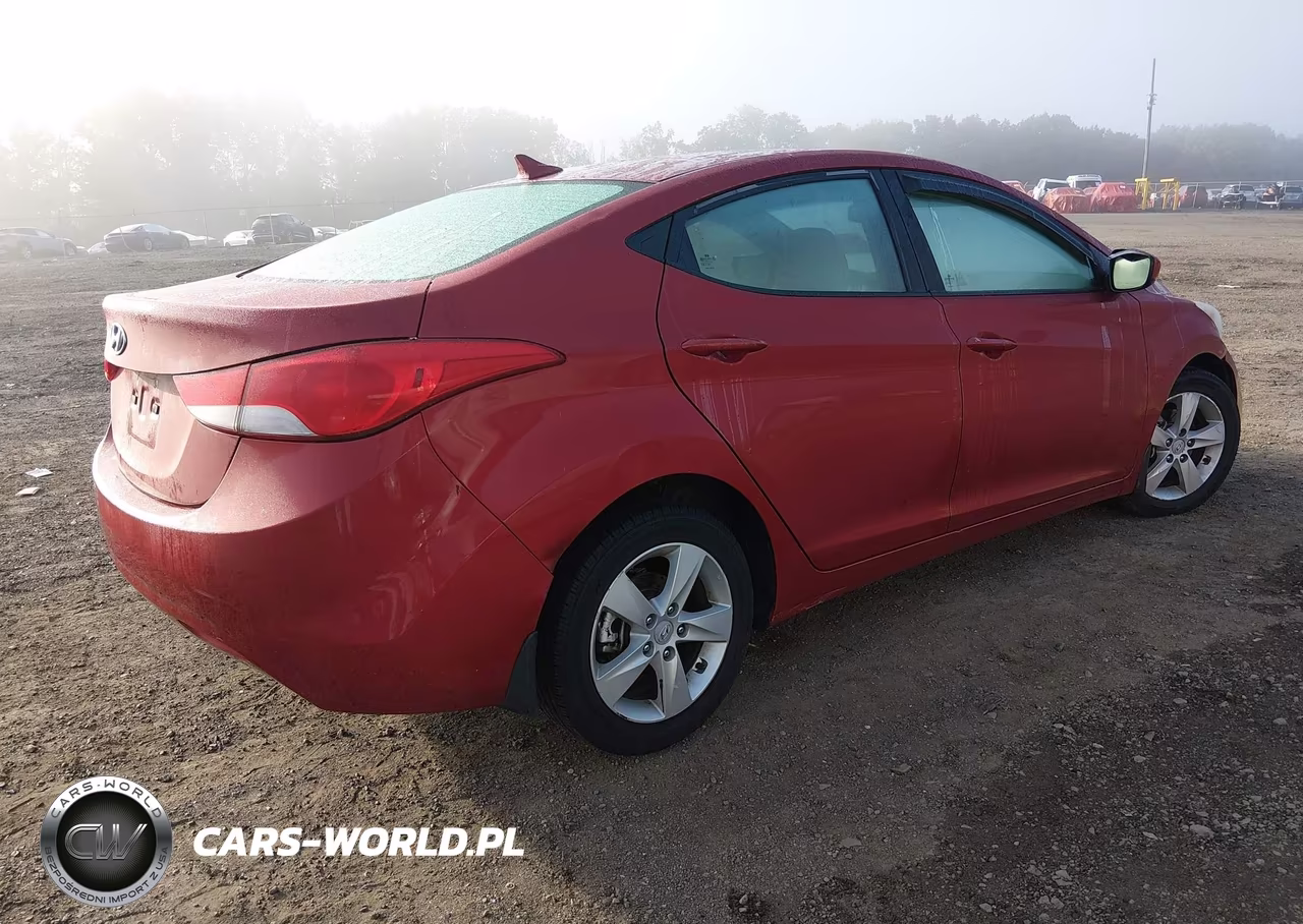 2012 Hyundai Elantra Gls (Ulsan Plant) VIN:KMHDH4AE1CU365582 - 4