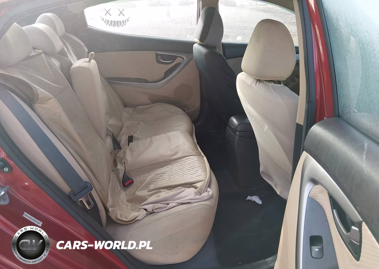 2012 Hyundai Elantra Gls (Ulsan Plant) VIN:KMHDH4AE1CU365582 - 8
