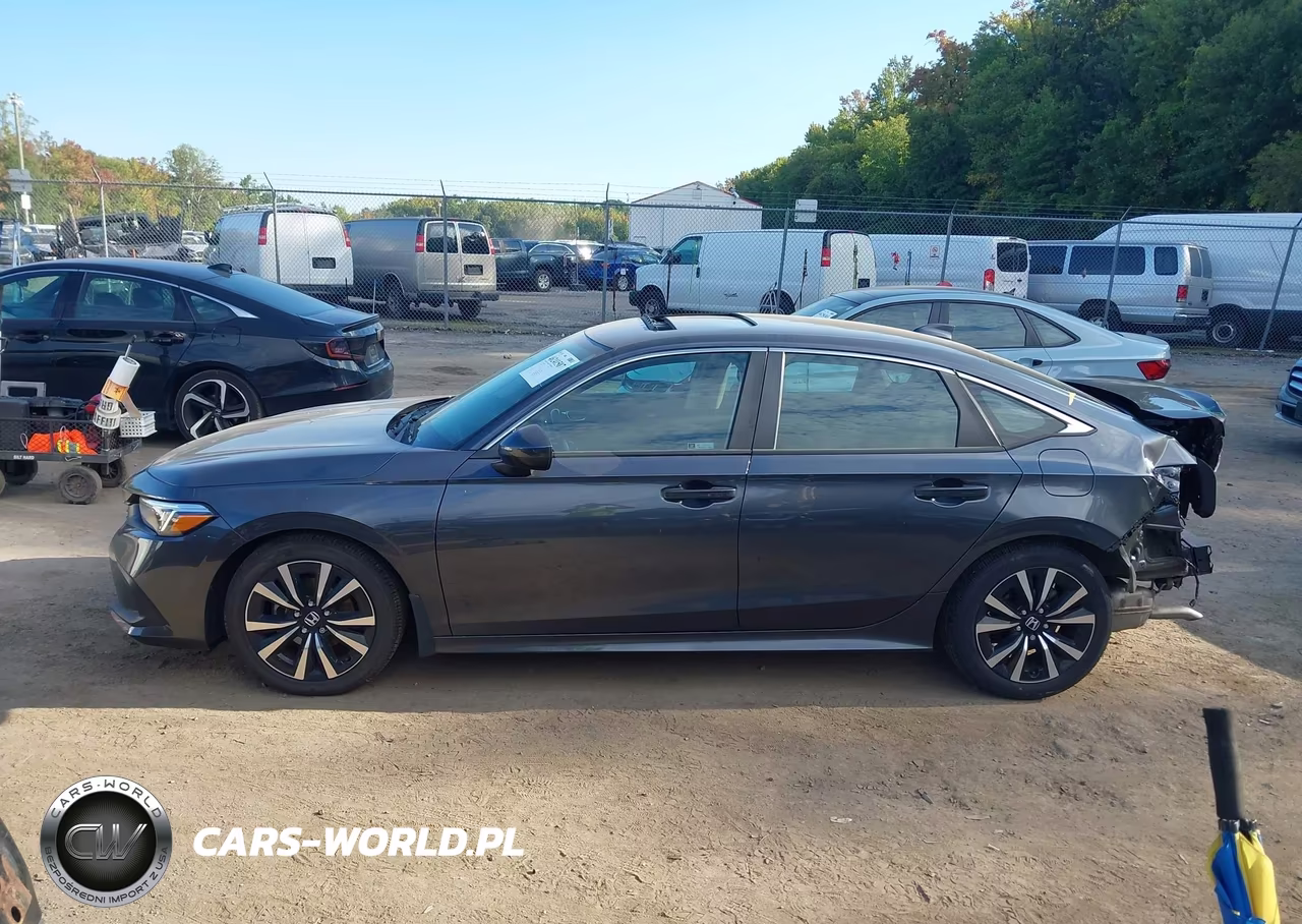 2022 Honda Civic Ex VIN:2HGFE1F7XNH314426 - 15