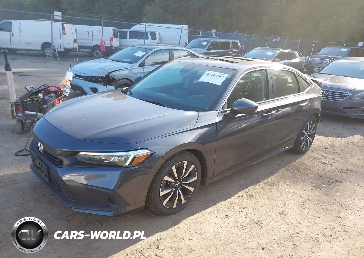 2022 Honda Civic Ex VIN:2HGFE1F7XNH314426 - 2