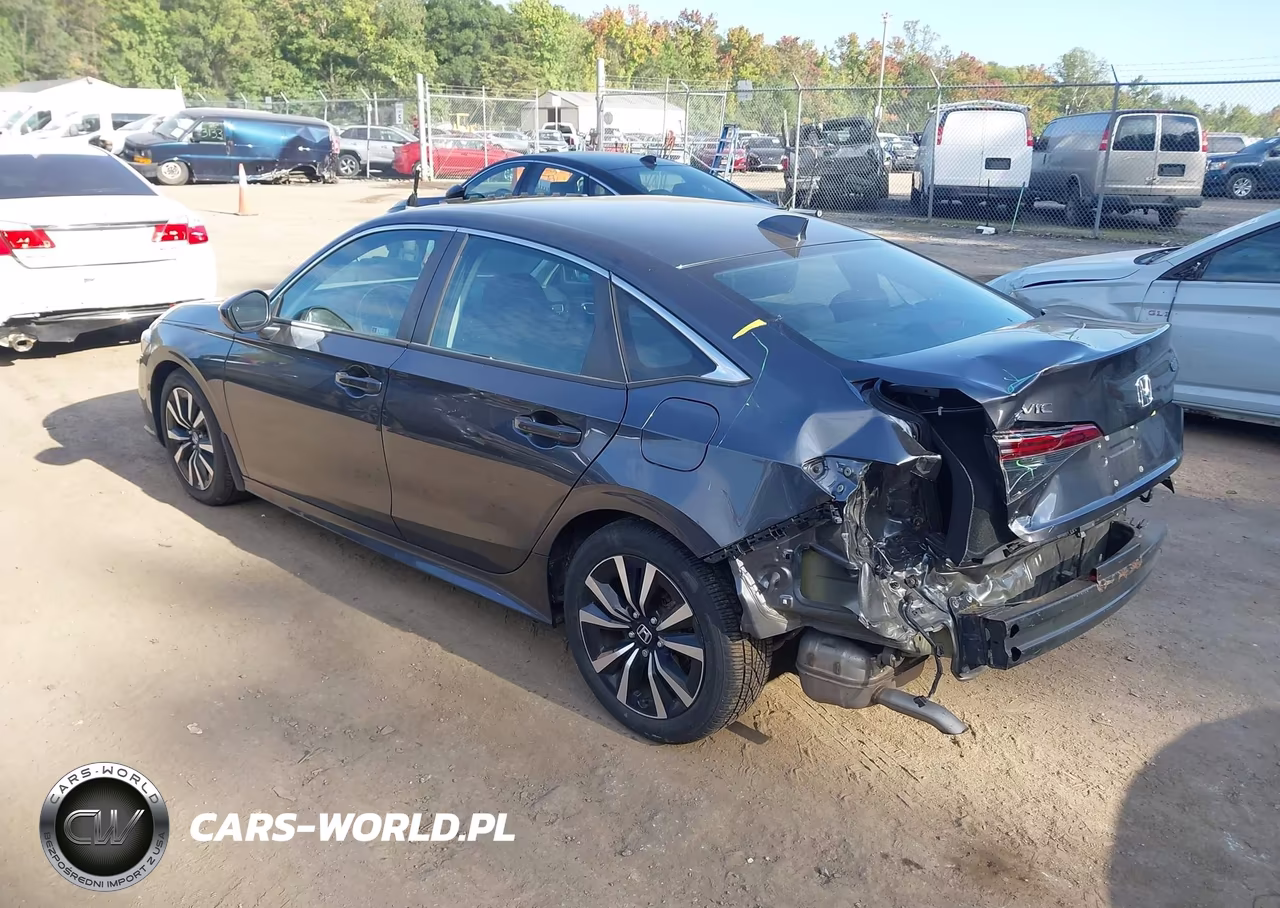 2022 Honda Civic Ex VIN:2HGFE1F7XNH314426 - 3