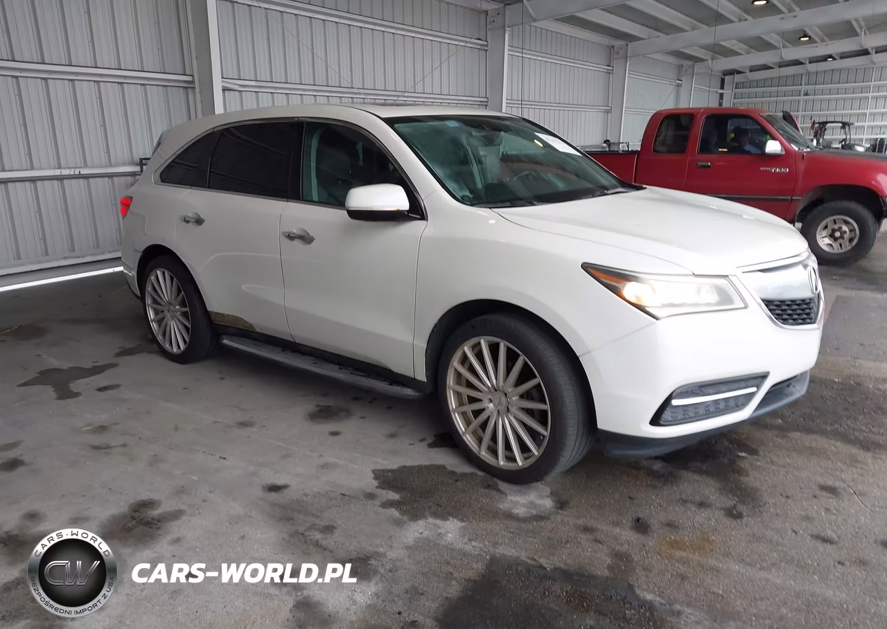 2016 Acura Mdx Technology Acurawatch Plus Packages-Technology Package