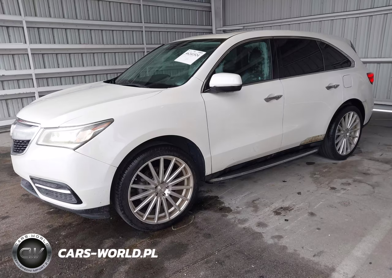 2016 Acura Mdx Technology Acurawatch Plus Packages-Technology Package VIN:5FRYD3H47GB019574 - 2