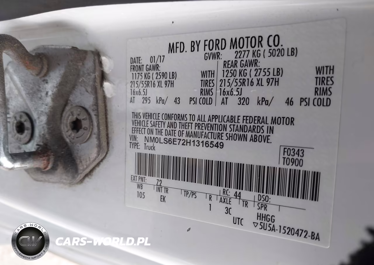 2017 Ford Transit Connect Xl VIN:NM0LS6E72H1316549 - 9