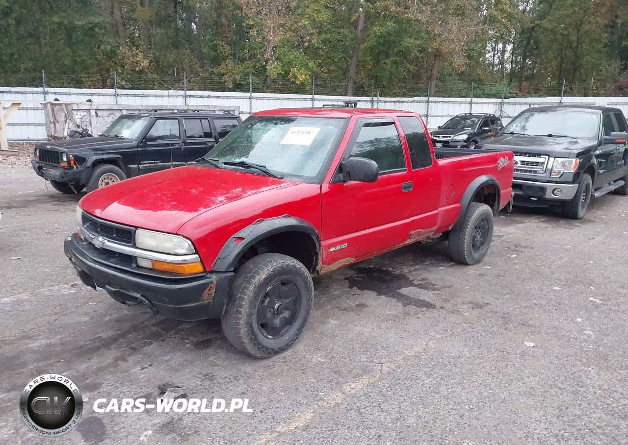 2003 Chevrolet S-10 Ls VIN:1GCCT19X638201661 - 2