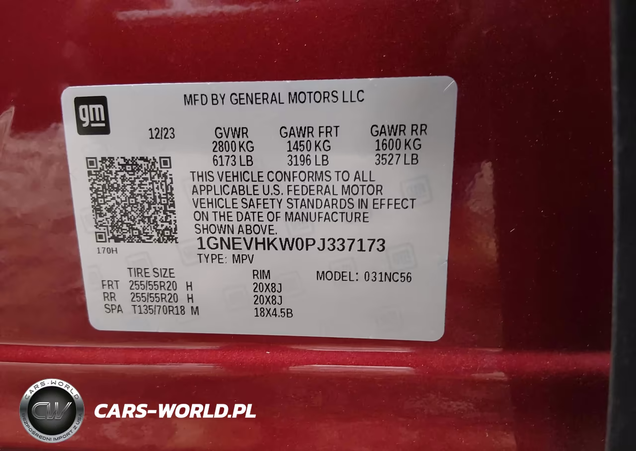 2023 Chevrolet Traverse Awd Lt Leather VIN:1GNEVHKW0PJ337173 - 9