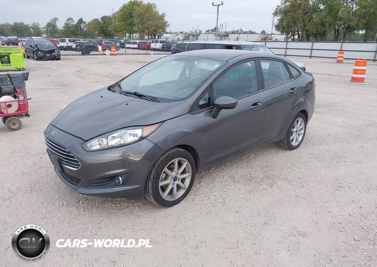 2019 Ford Fiesta Se VIN:3FADP4BJ2KM105798 - 2