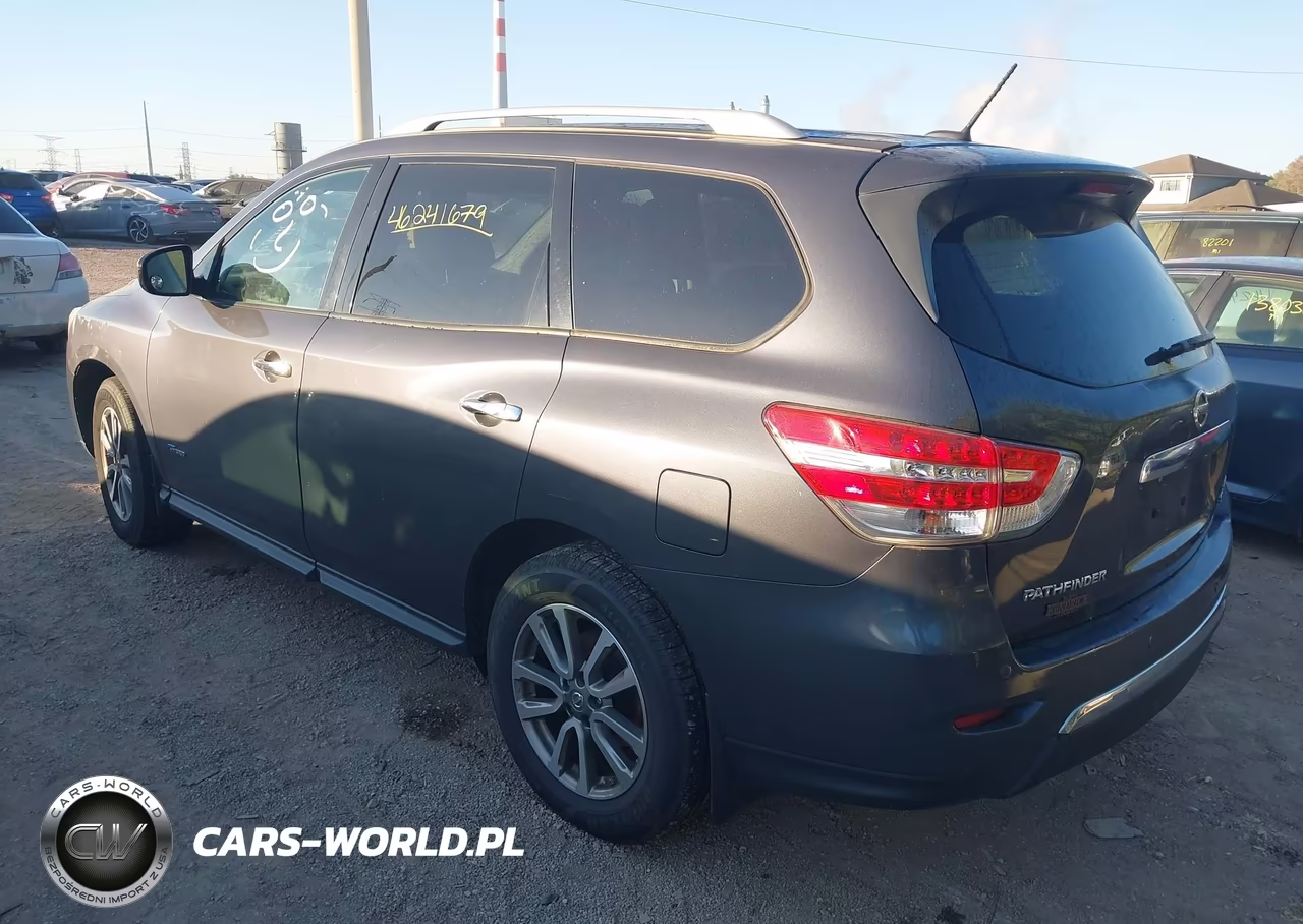 2014 Nissan Pathfinder Hybrid Sv VIN:5N1CR2MM4EC661771 - 3