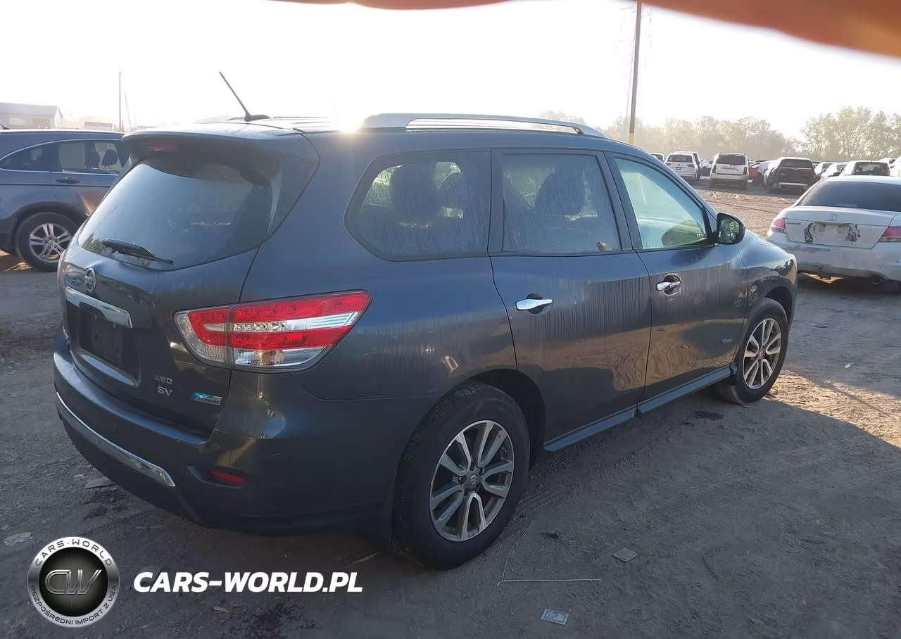 2014 Nissan Pathfinder Hybrid Sv VIN:5N1CR2MM4EC661771 - 4