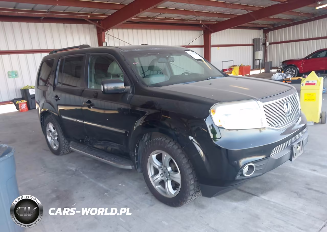 2013 Honda Pilot Touring VIN:5FNYF4H92DB035061 - 1