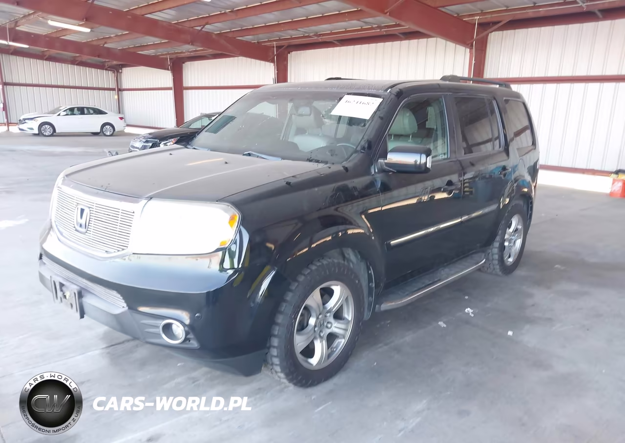2013 Honda Pilot Touring VIN:5FNYF4H92DB035061 - 2