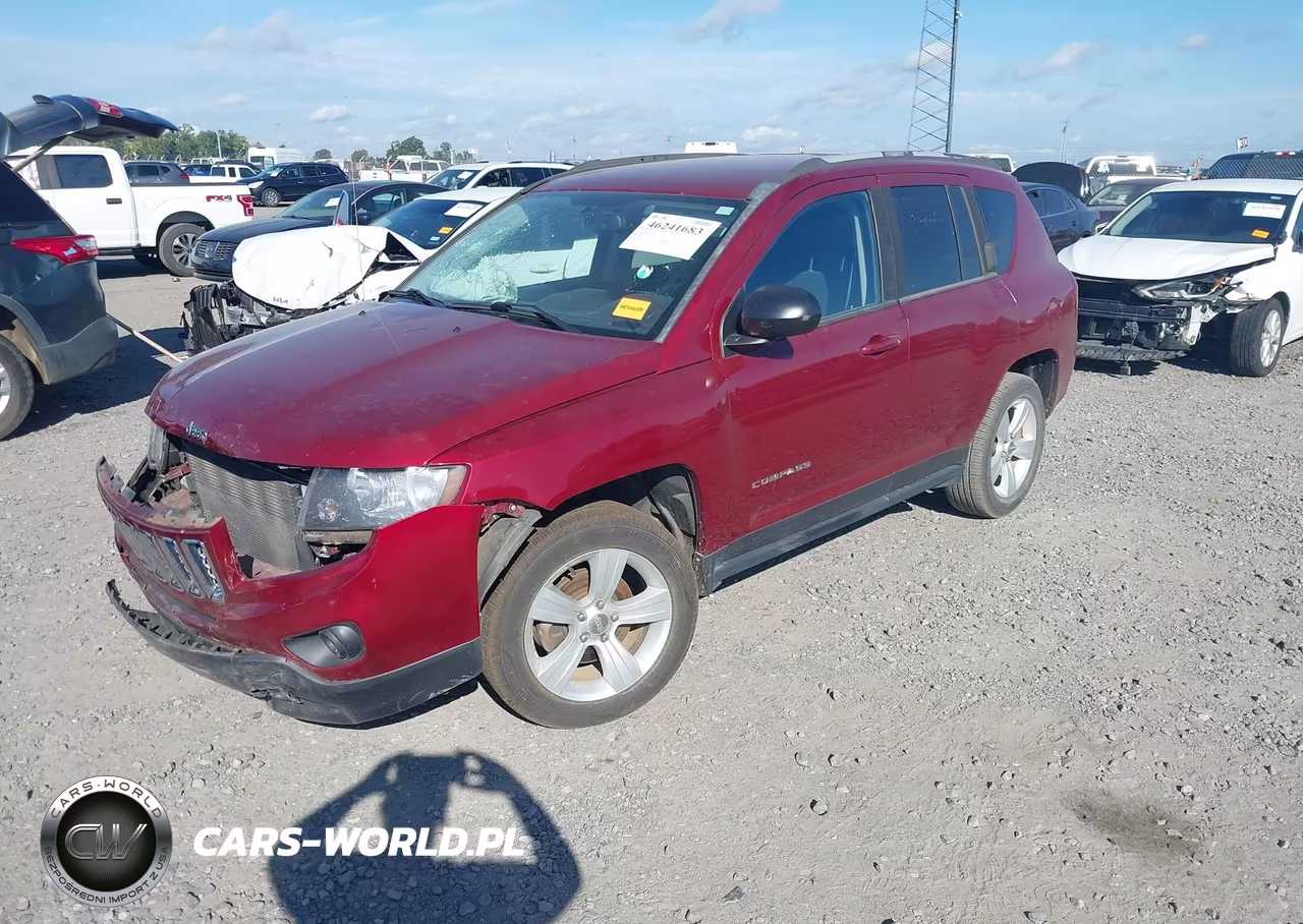 2016 Jeep Compass Sport VIN:1C4NJCBA0GD621493 - 2
